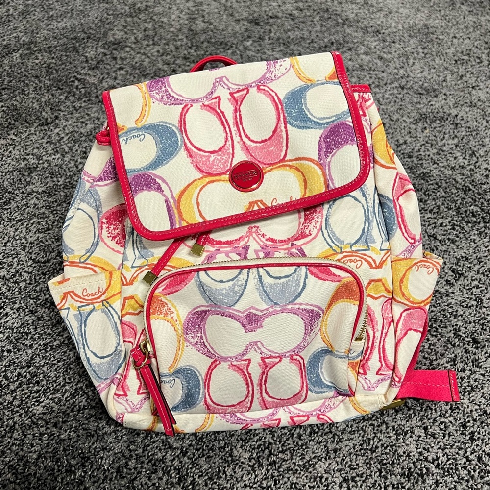 Coach backpack